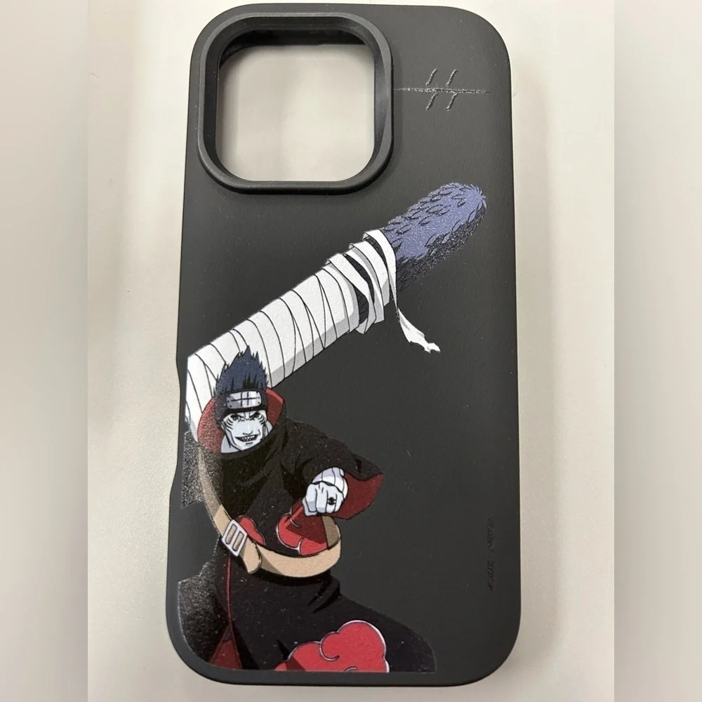 Naruto Rhinoshield black iPhone 16 case, Naruto Shippuden, Kisame, anime
